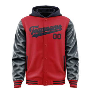 Custom Red Navy Jacket