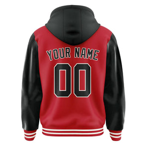 Custom Red Black Jacket