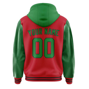 Custom Red Emerald Green Jacket