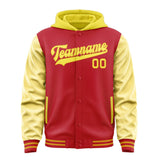 Custom Red Light Yellow Jacket