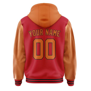 Custom Red Orange Jacket