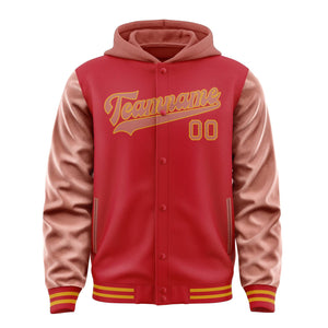 Custom Red Copper Rose Jacket