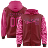 Custom Crimson Red Pink Jacket