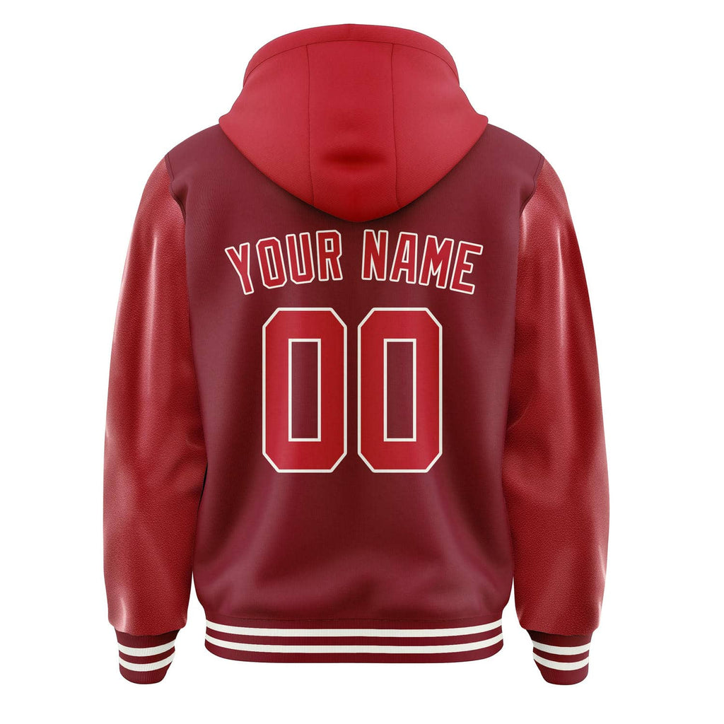 Custom Crimson Red Red Jacket