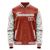 Custom Coral Red Gray Jacket JA1616041618B21804
