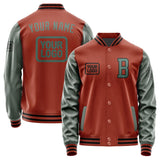 Custom Coral Red Blue Green Jacket