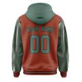 Custom Coral Red Blue Green Jacket