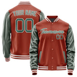 Custom Coral Red Blue Green Jacket