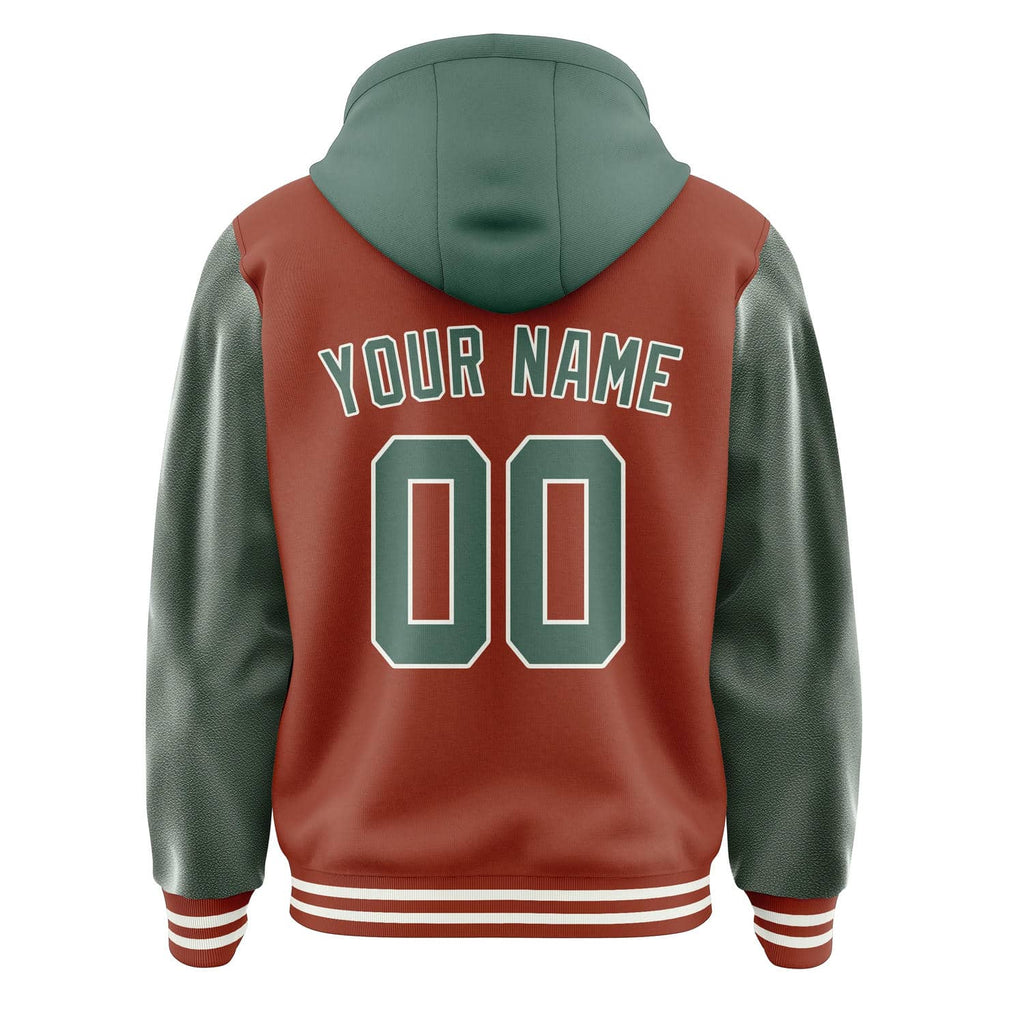 Custom Coral Red Blue Green Jacket