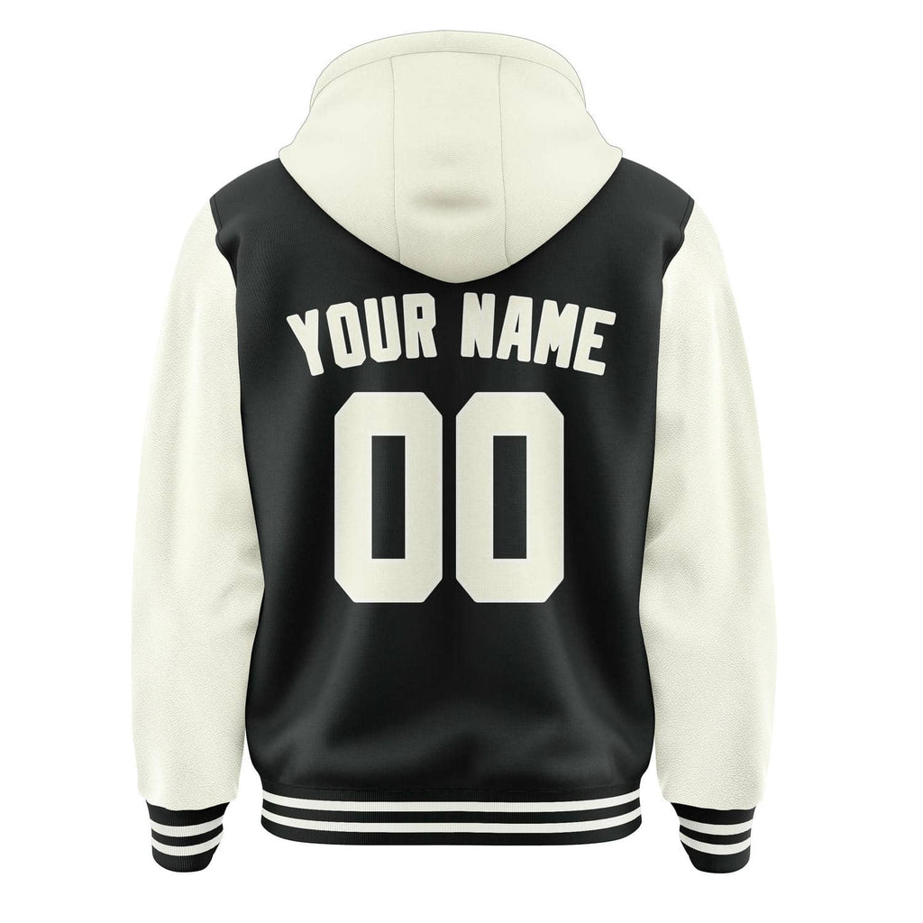 Custom Black Cream Jacket