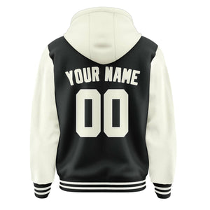 Custom Black Cream Jacket