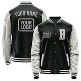 Custom Black Gray Jacket
