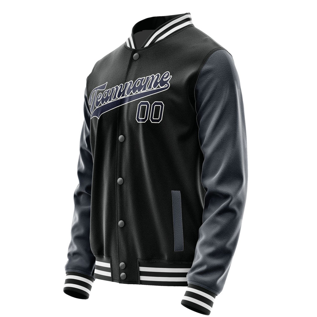 Custom Black Navy Jacket JA1717111718B31811