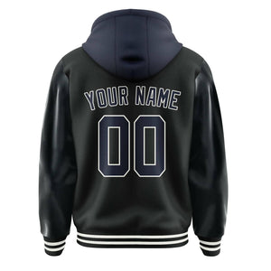 Custom Black Navy Jacket