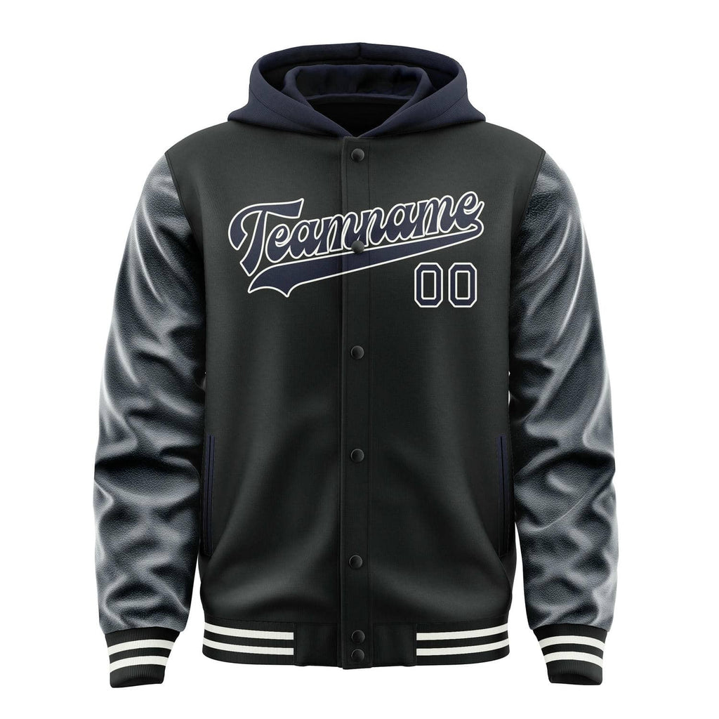 Custom Black Navy Jacket