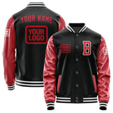 Custom Black Red Jacket
