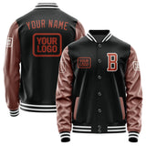 Custom Black Coral Red Jacket
