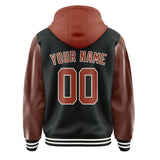 Custom Black Coral Red Jacket