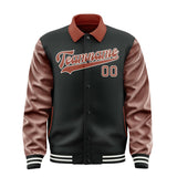 Custom Black Coral Red Jacket