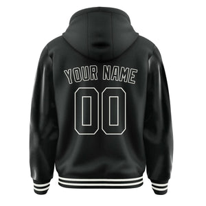 Custom Black Black Jacket