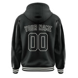 Custom Black Black Jacket
