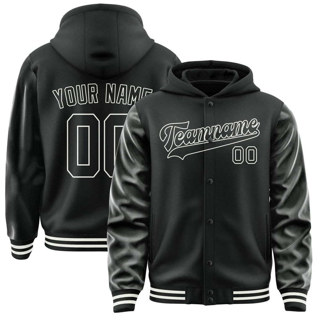 Custom Black Black Jacket