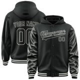 Custom Black Black Jacket