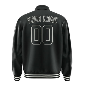 Custom Black Black Jacket