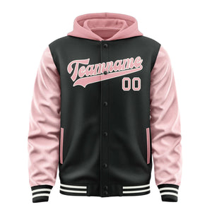Custom Black Light Pink Jacket