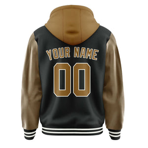 Custom Black Khaki Jacket