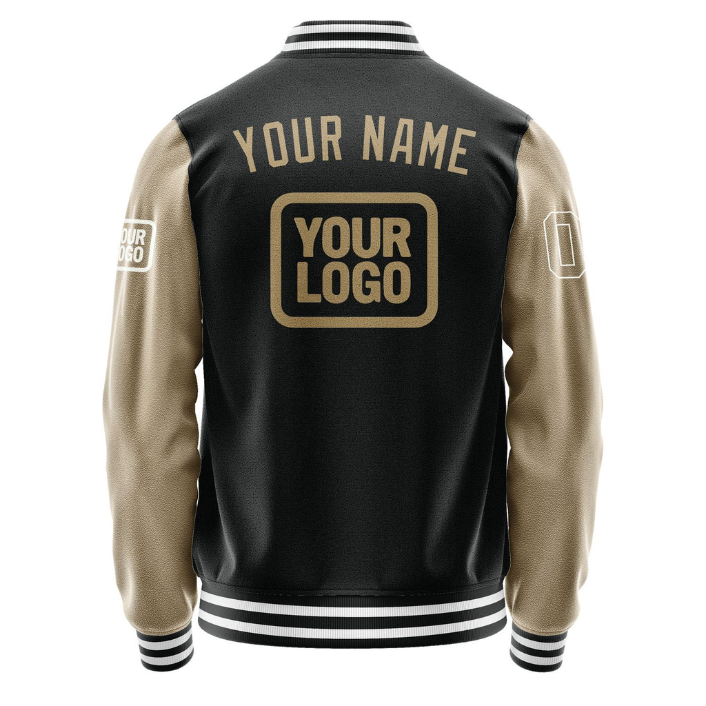 Custom Black Light Khaki Jacket JA171725171818252518