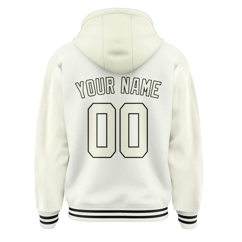 Custom White Cream Jacket