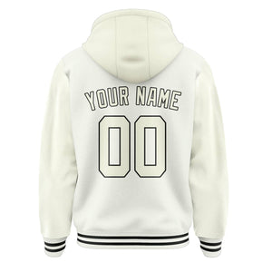 Custom White Cream Jacket