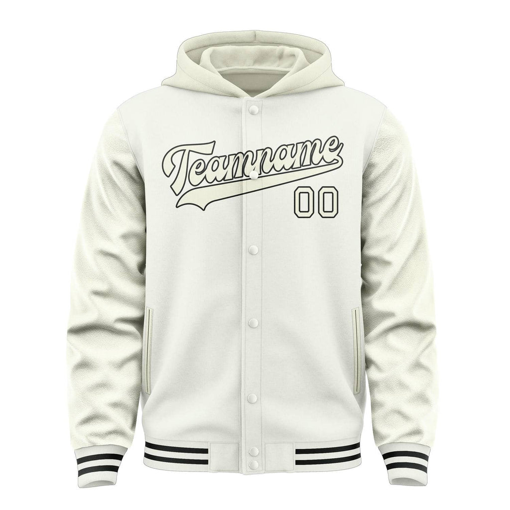 Custom White Cream Jacket