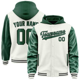 Custom White Green Jacket
