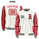 Custom White Red Jacket