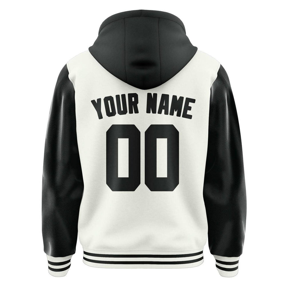 Custom White Black Jacket