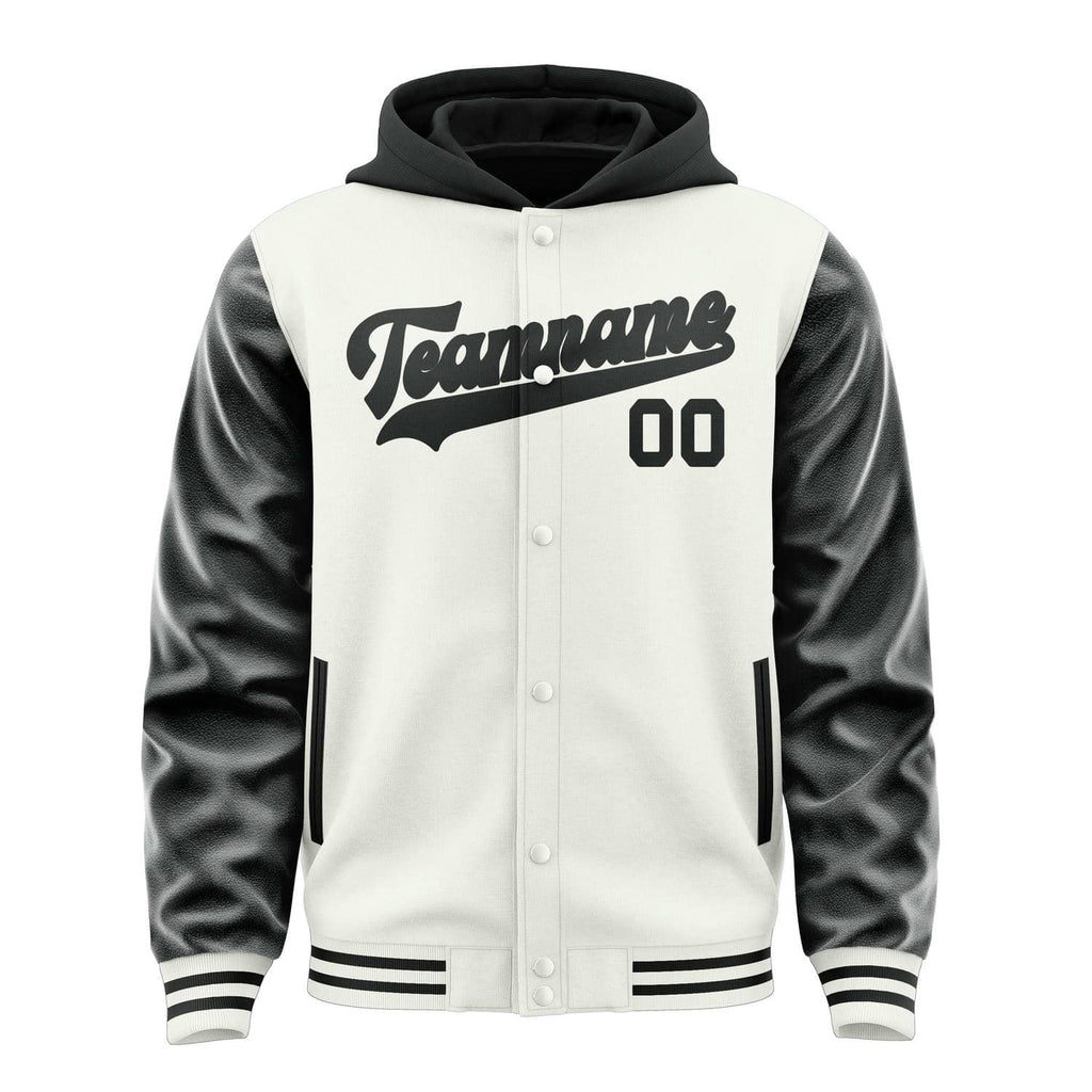 Custom White Black Jacket