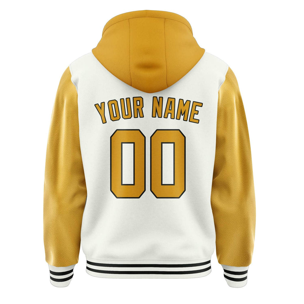 Custom White Yellow Jacket