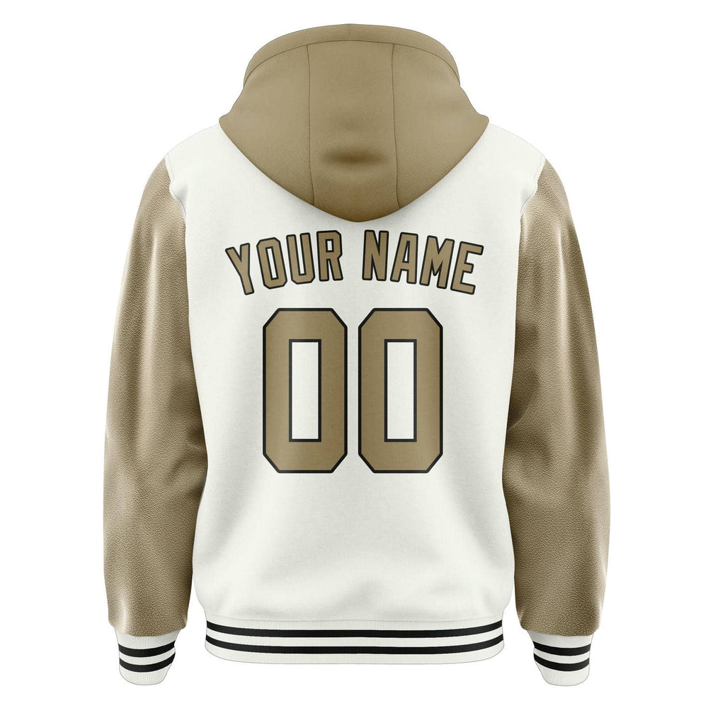 Custom White Light Khaki Jacket
