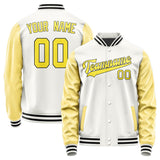 Custom White Light Yellow Jacket