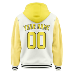 Custom White Light Yellow Jacket