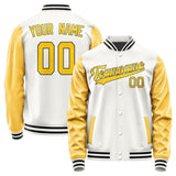 Custom White Gold Jacket