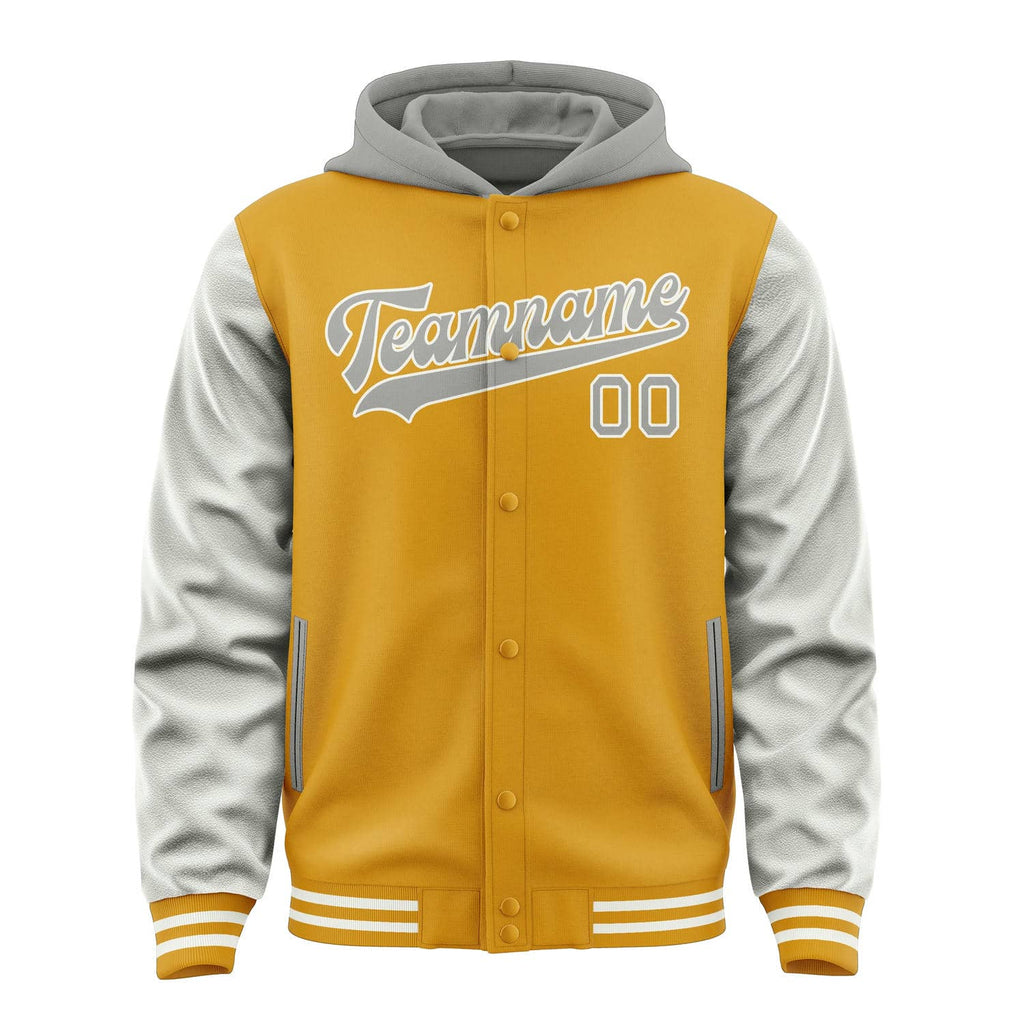 Custom Yellow Gray Jacket