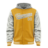 Custom Yellow Gray Jacket