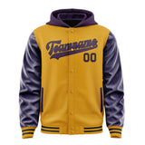 Custom Yellow Purple Jacket
