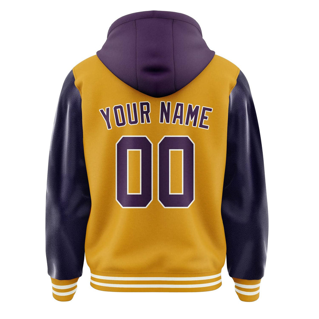 Custom Yellow Purple Jacket