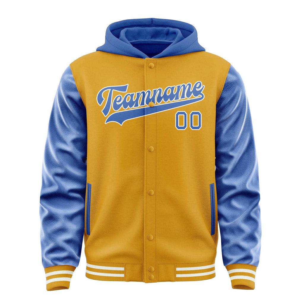 Custom Yellow Sky Blue Jacket