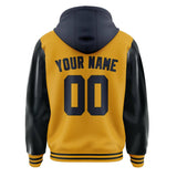 Custom Yellow Navy Jacket