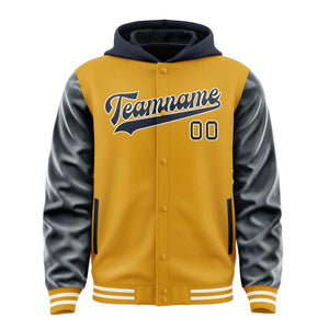 Custom Yellow Navy Jacket